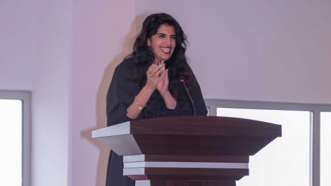The BUB Human Rights exhibition was hosted by Human Rights Lecturer Ms Leena Al-Belooshi The HR exhibition reflects the BUB mission - to encourage the BUB students to apply their knowledge to real life and global issues.