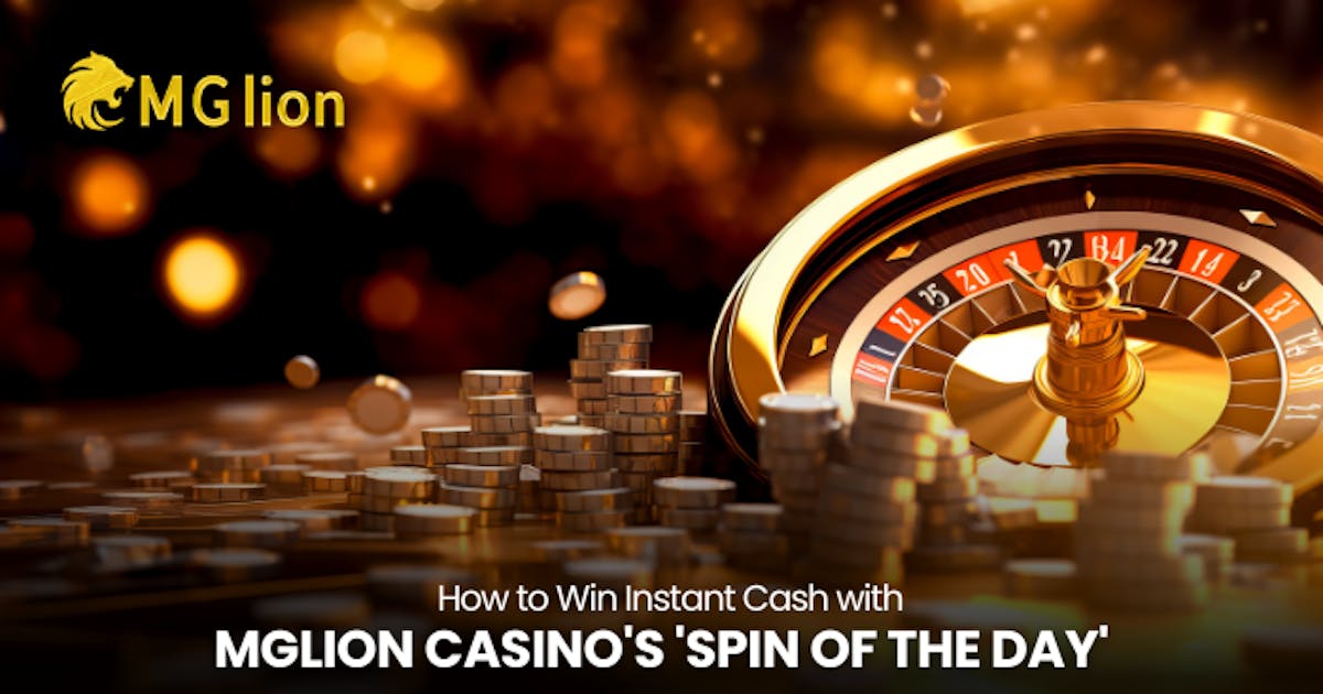 Win Big with MGLion Casinos Free 'Spin of the Day'