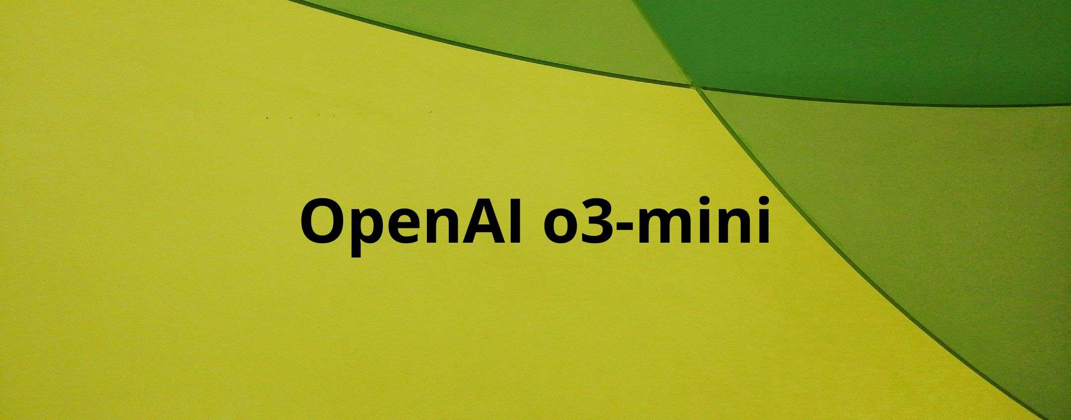 OpenAI o3-mini è disponibile per tutti gli utenti