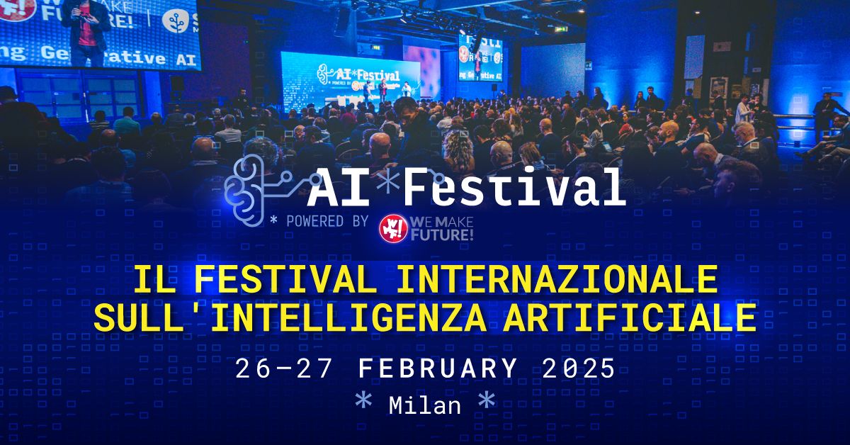 Scopri le offerte dell'AI Festival 2025