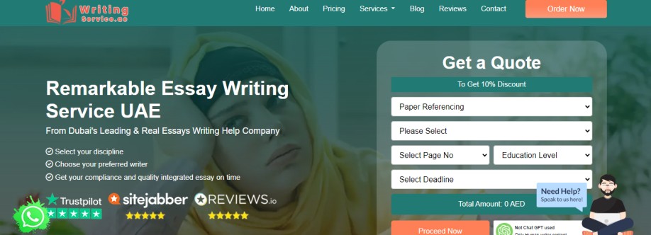 Essay Writing Service UAE Cover Image