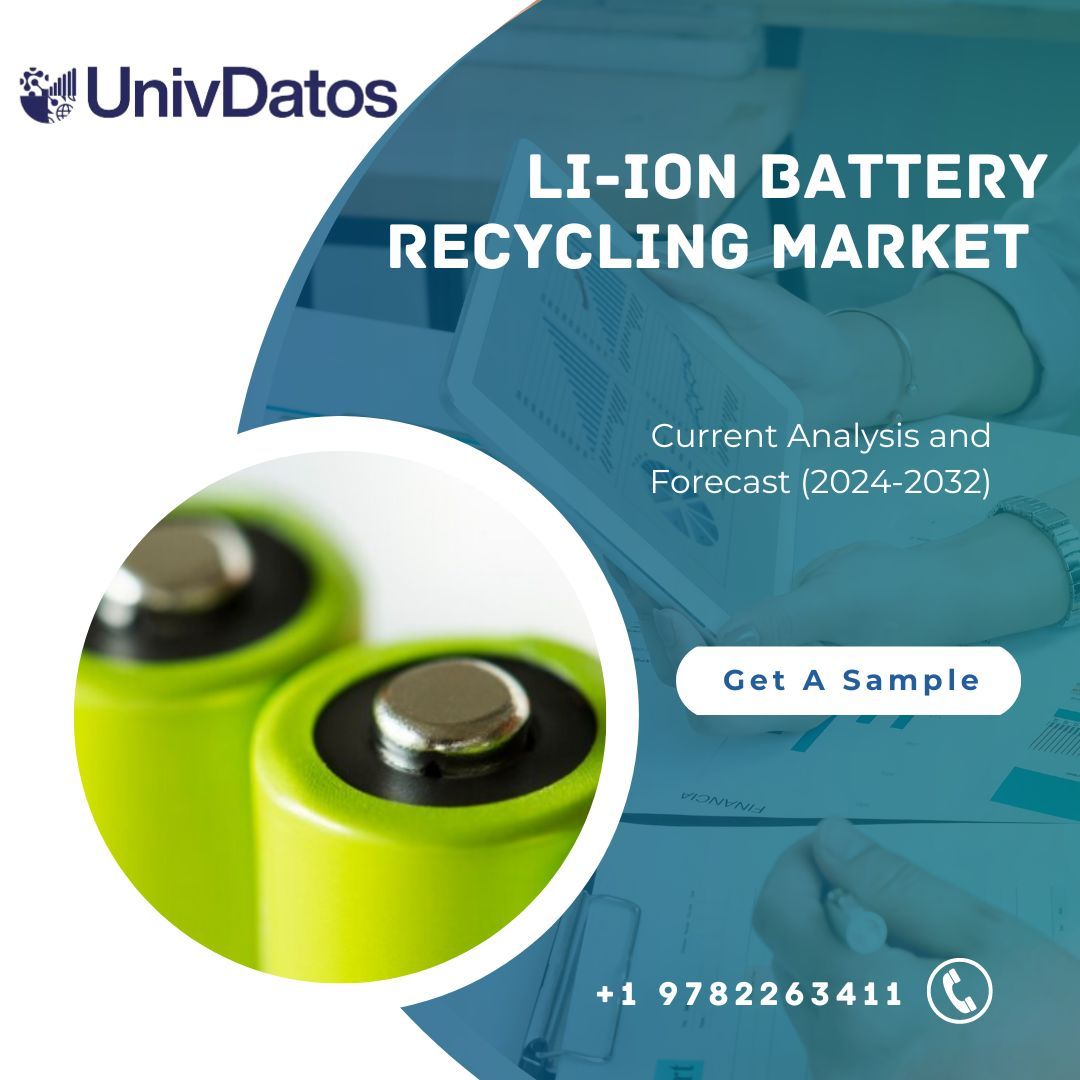 Li-Ion Battery Recycling Market Size, Share, Growth & Forecast