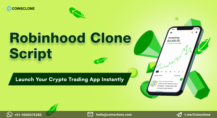Robinhood Clone Script | Build a Stock Trading App Like Robinhood