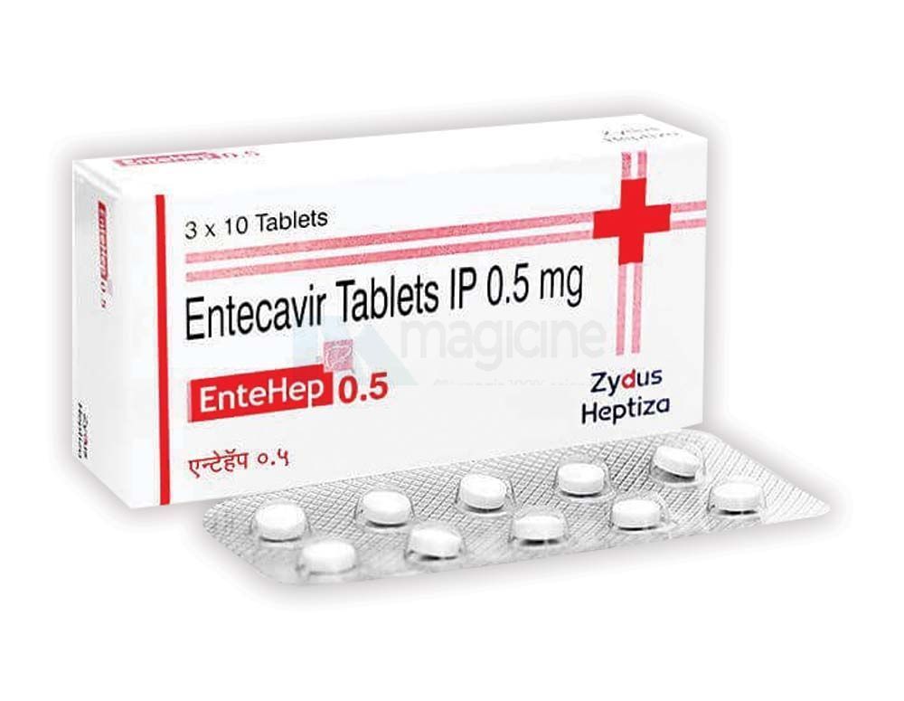 Buy Entehep 0.5mg Tablet Online: Price, Uses, Side effect & Substitute | Magicine Pharma
