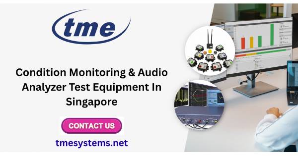 Condition Monitoring & Audio Analyzer Test Equipment In Singapore - TME Systems