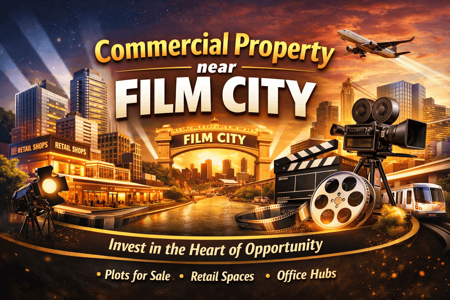 5 Excellent Benefits of Commercial Property near Film City