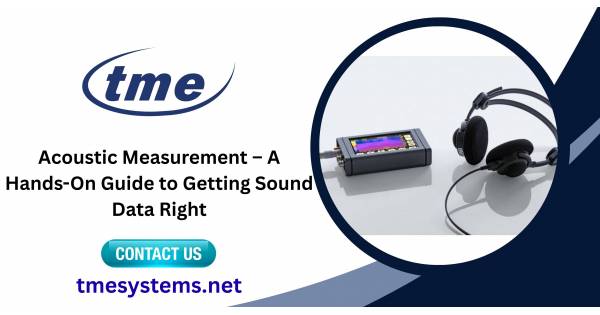 Acoustic Measurement – A Hands-On Guide to Getting Sound Data Right - TME Systems