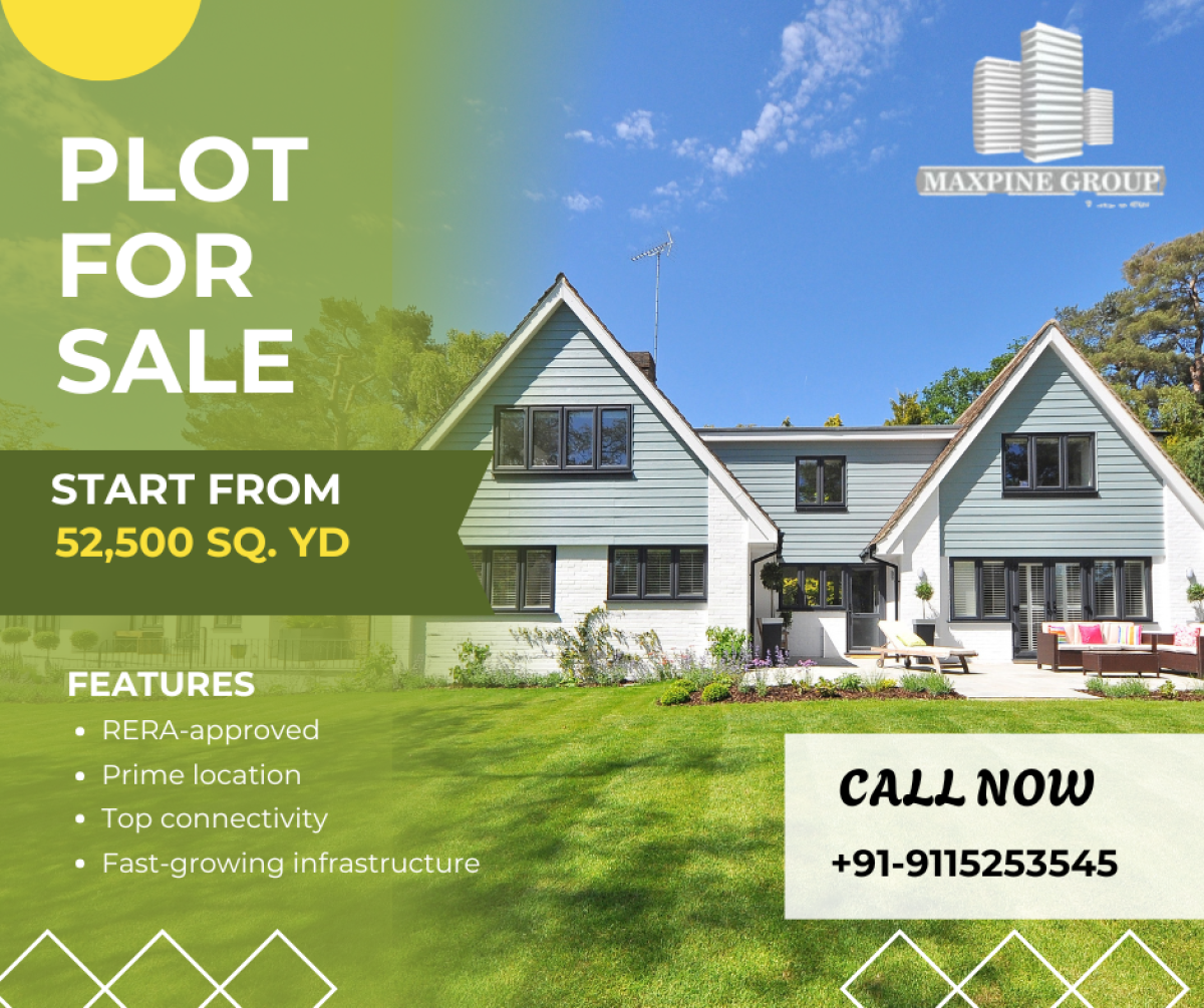 Plots Near Jewar Airport: A Smart Investment Destination For Long-Term Growth | Author Maxpine Group | Sociomix
