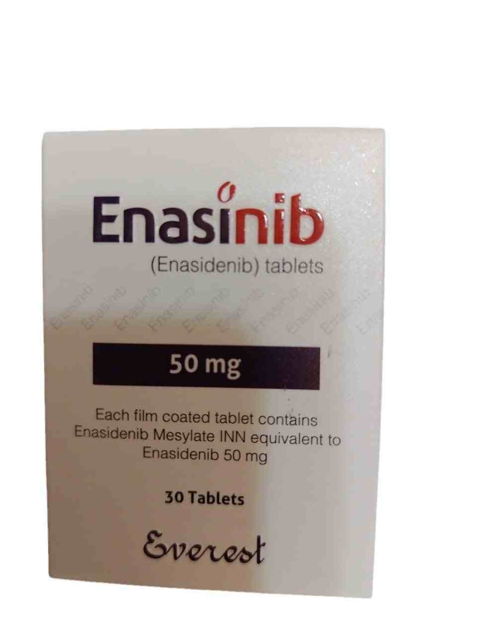 Enasinib 50mg Tablet Price: Side Effects, Uses, View and Substitutes - Globans Pharma