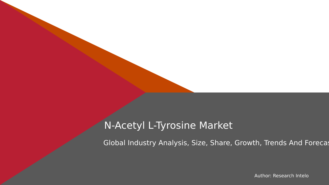 N-Acetyl-L-Tyrosine Market Research Report 2033