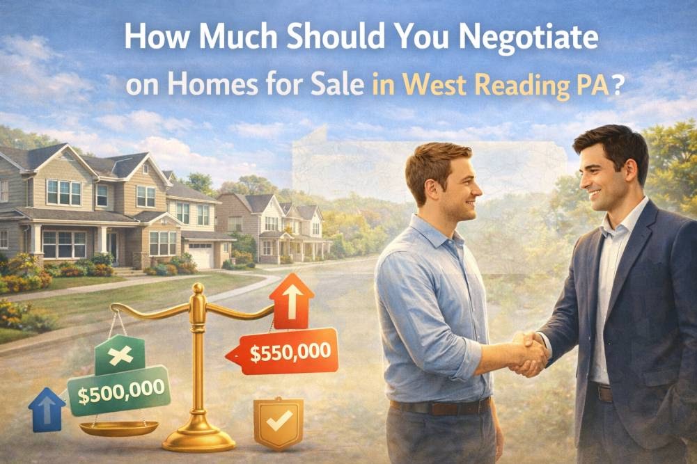 How Much Should You Negotiate on Homes for Sale in West Reading PA?