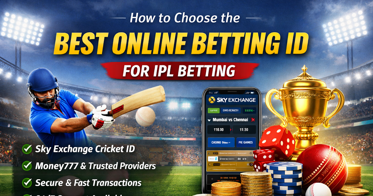 How to Choose the Best Online Betting ID for IPL Betting