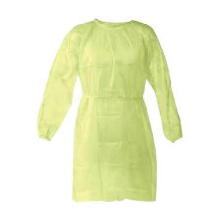 Romed Isolation gown, non-woven, yellow, ISO-GOWN-YELLOW | Romed Holland