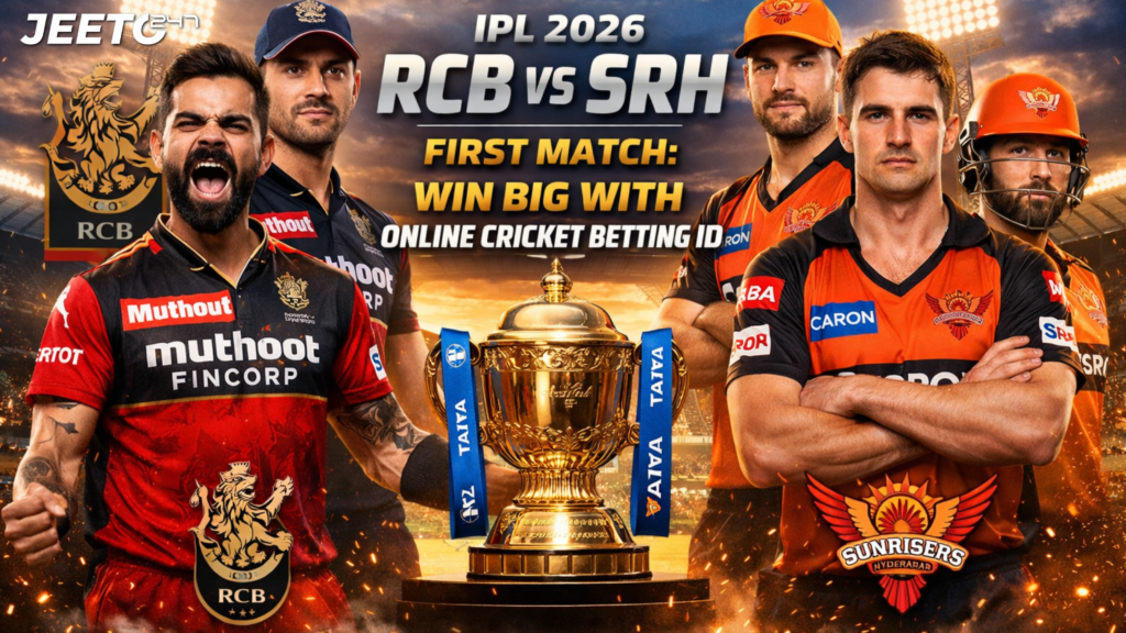 Best Online Cricket Betting ID for IPL 2026 RCB vs SRH