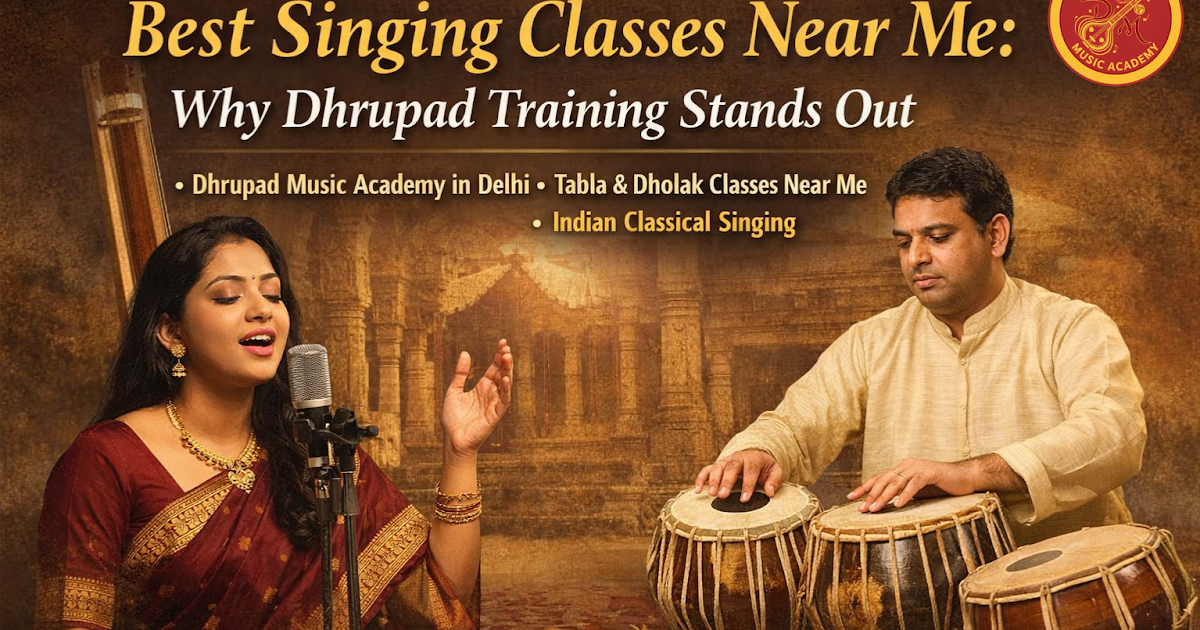 Best Singing Classes Near Me: Why Dhrupad Training Stands Out