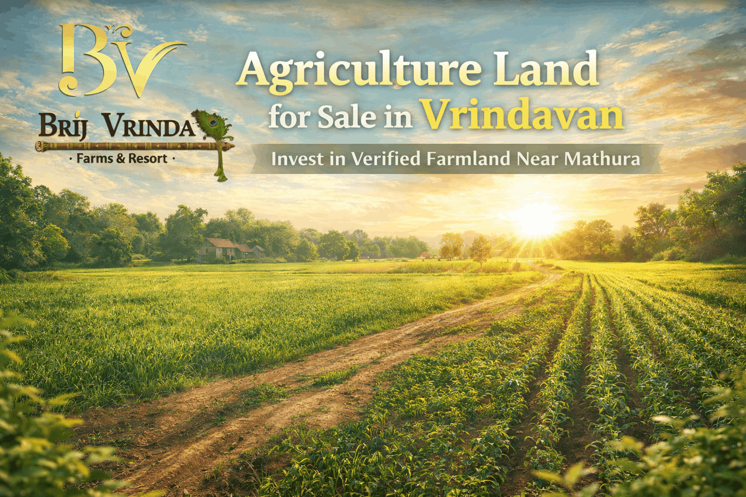Agriculture Land for Sale in Vrindavan | Premium Agriculture Plots in Vrindavan