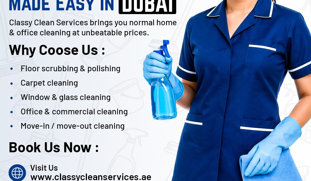 Professional Home Cleaning with Weekly Maid Services in Dubai