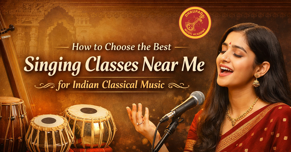 How to Choose the Best Singing Classes Near Me for Indian Classical Music