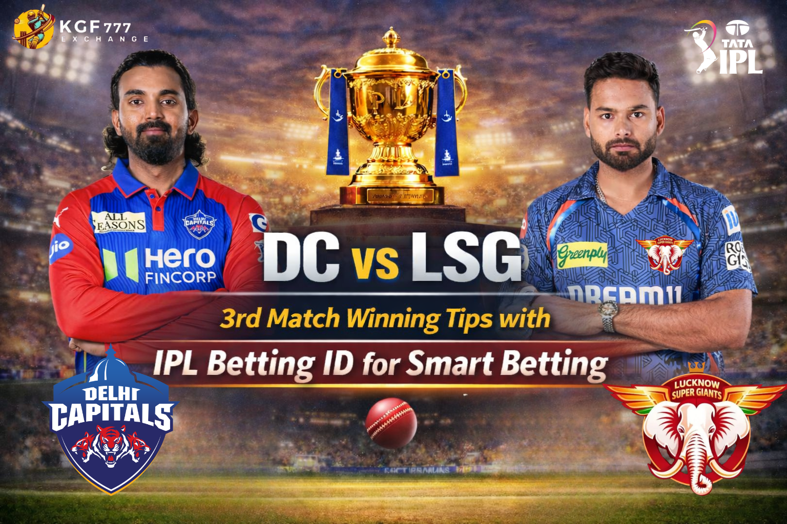 IPL Betting ID DC vs LSG 4th Match Best Strategy for Winning