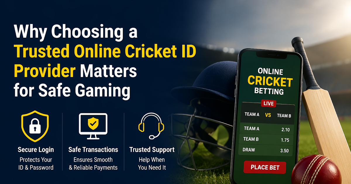 Why Choosing a Trusted Online Cricket ID Provider Matters for Safe Gaming