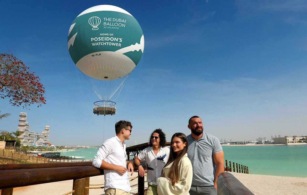 Balloon Ride At Atlantis in Dubai | Fly Above the Sky 2026