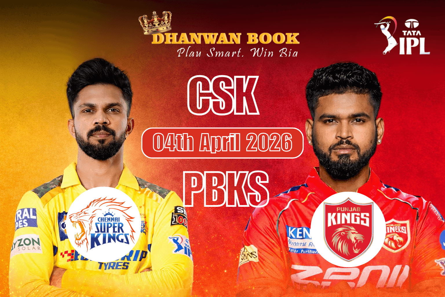 Best Online Cricket ID in India for CSK vs PBKS Match 2026