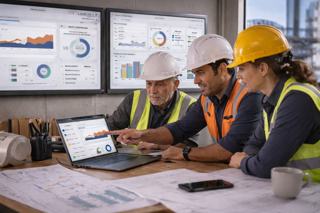 Live Construction Dashboards | Financial, Safety & Quality Visibility