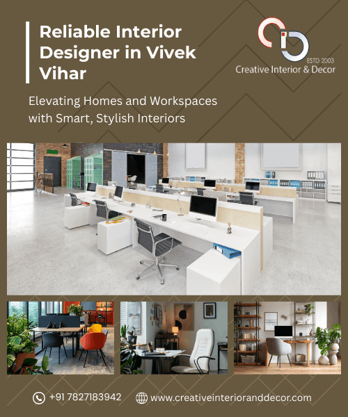 Leading Interior Designer in Vivek Vihar | Creative Interior & Decor
