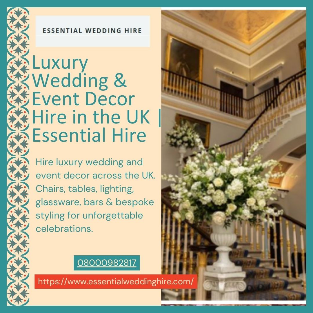Wedding Decoration Hire UK | Luxury Event Décor &a..