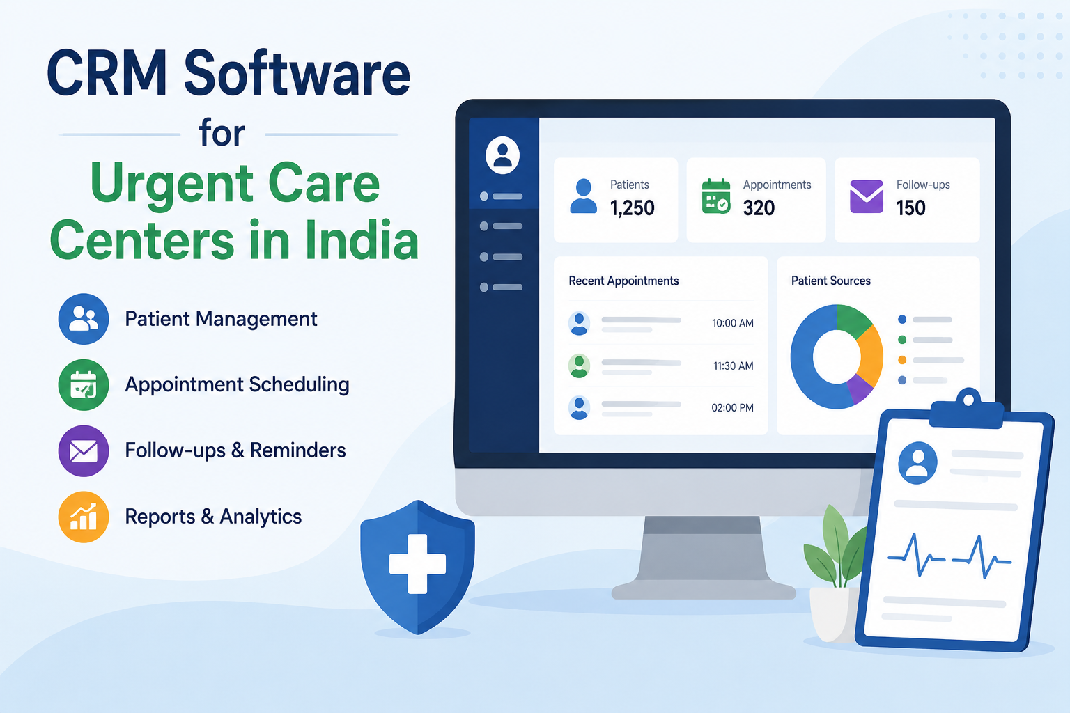 CRM Software for Urgent Care Centers in India: Features, Benefits...