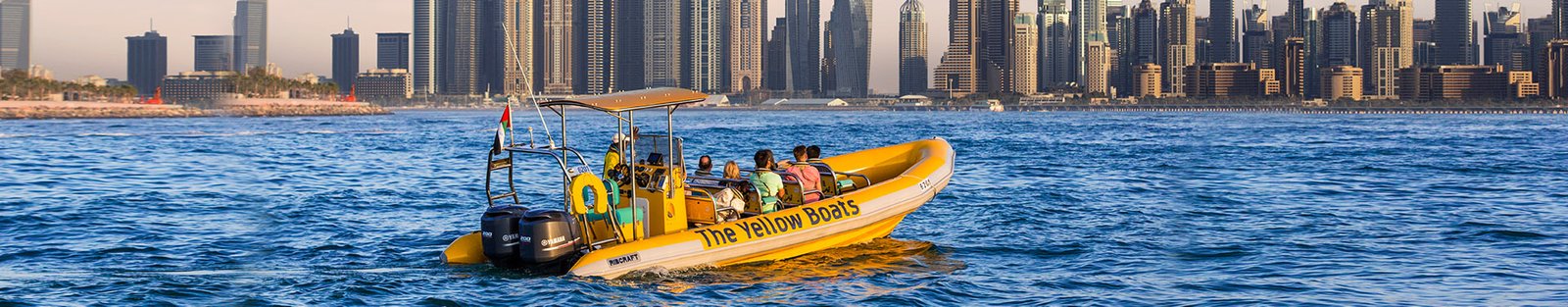Yellow Boats Ride Dubai | Water Sport | Best Offer Prices