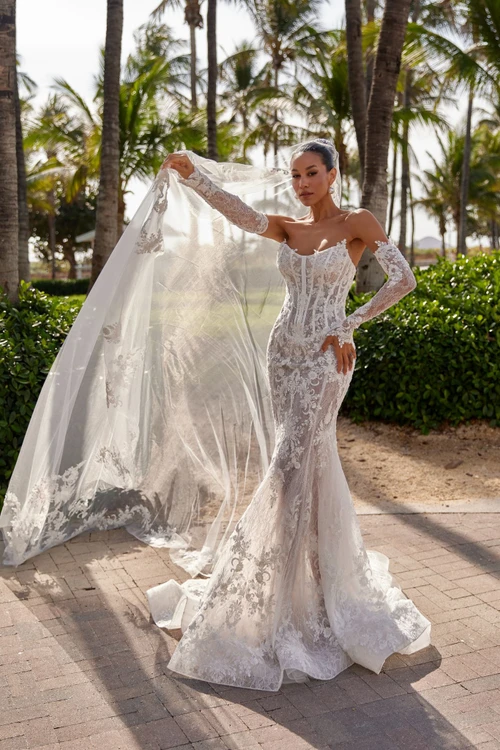 Beaded Wedding Gown