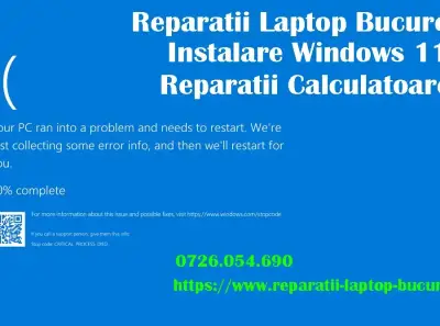 Reparatii laptop Bucuresti la domiciliu - Service PC - Instalare Windows 11