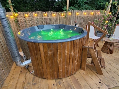 Ciubăr din fibră de sticlă 4-6 persoane | Jacuzzi | Hidromasaj