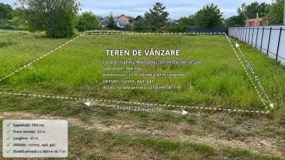 TEREN DE VANZARE