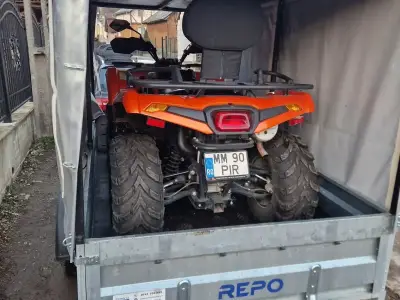 remorca Repo DC10-BASCULANTA cu prelata
