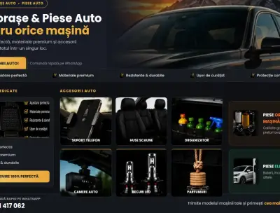 CAUȚI PIESE SAU ACCESORII PENTRU MAȘINA TA?