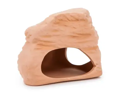 Decor Pentru Acvariu, Pestera Din Ceramica, 10 cm, U949