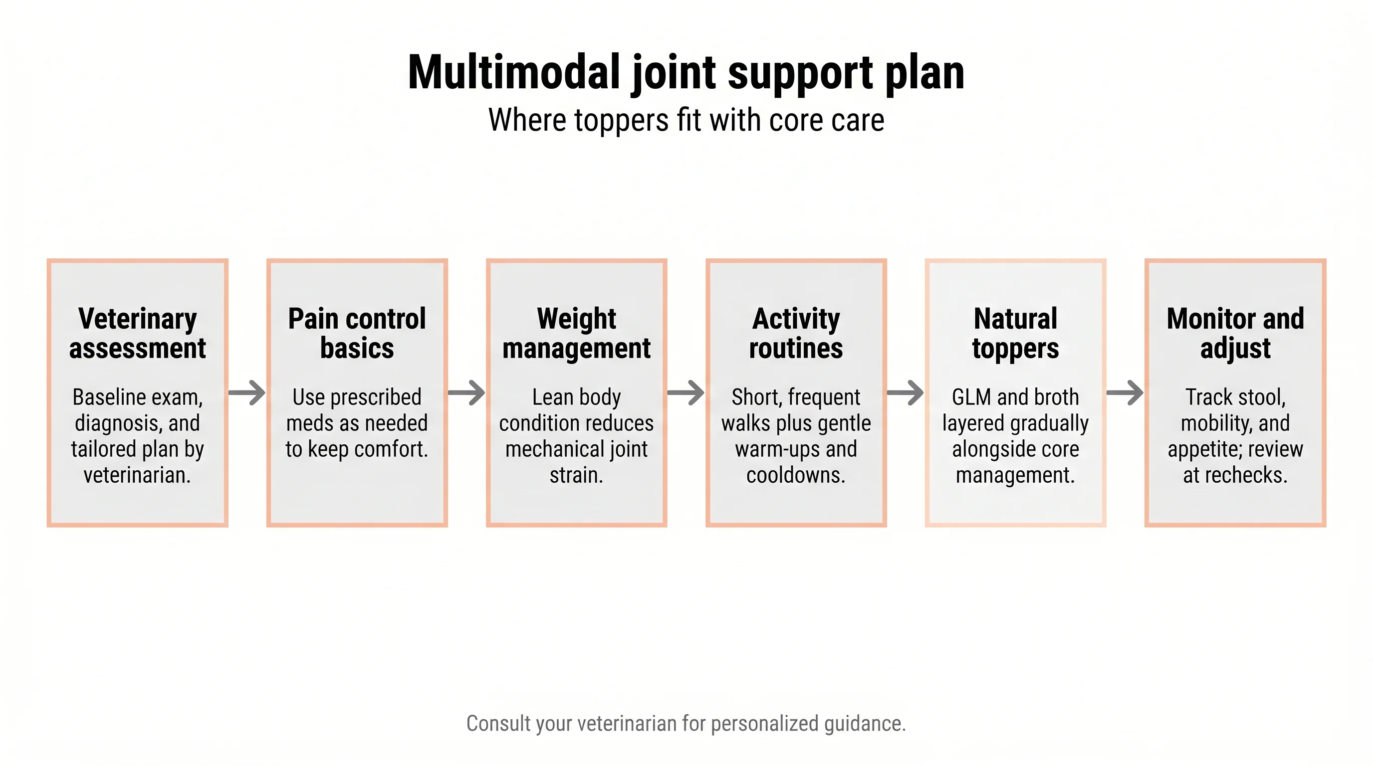 Multimodal joint support plan