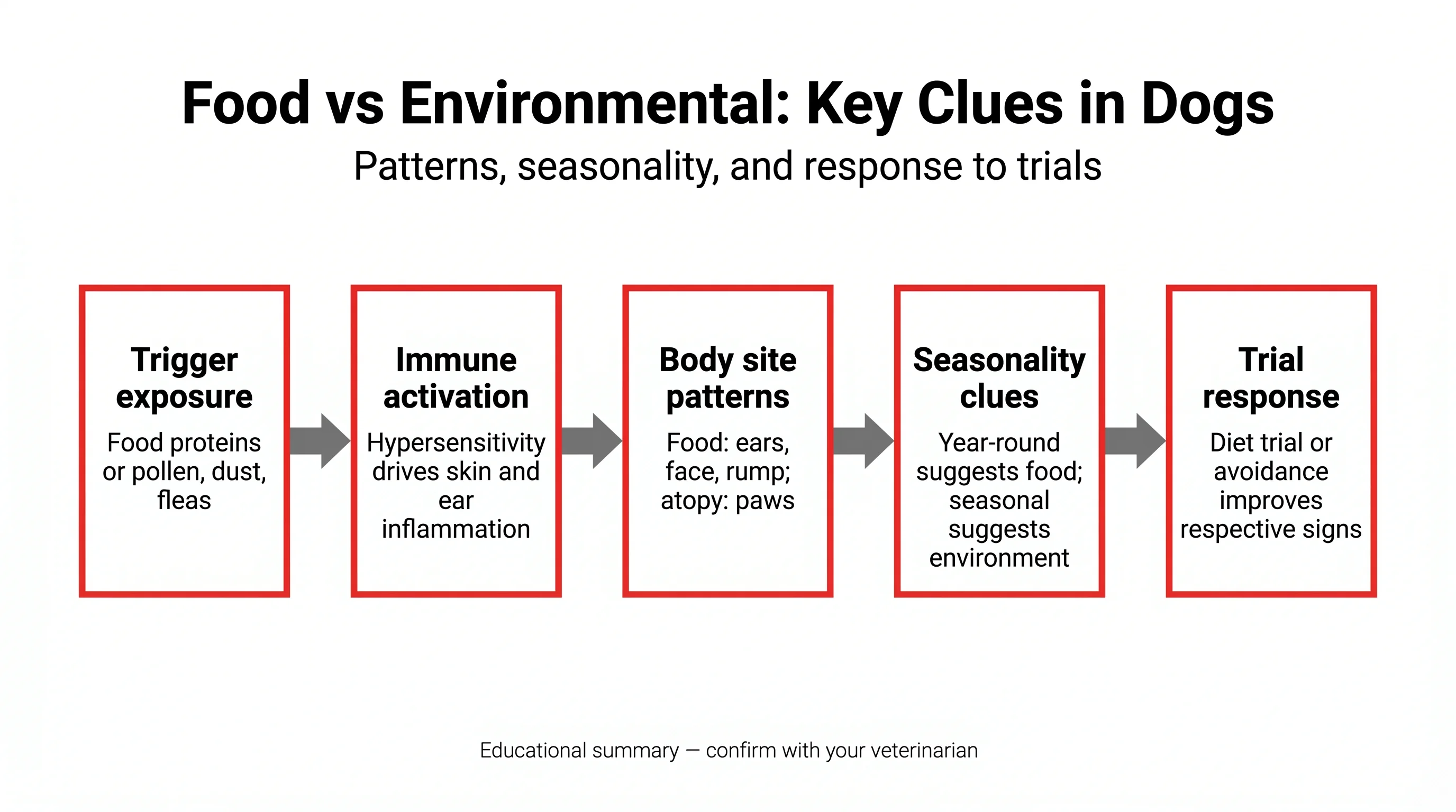 Food vs Environmental: Key Clues in Dogs