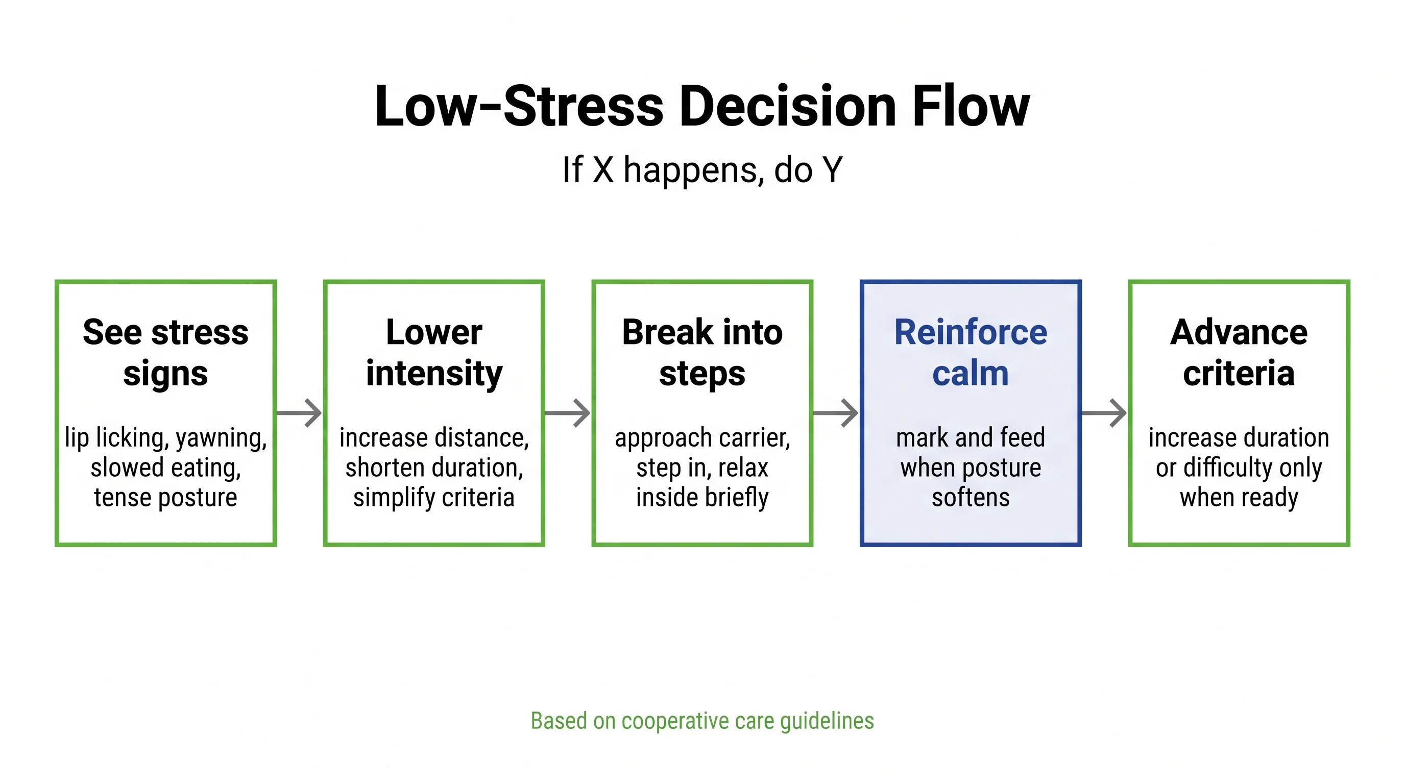 Low‑Stress Decision Flow