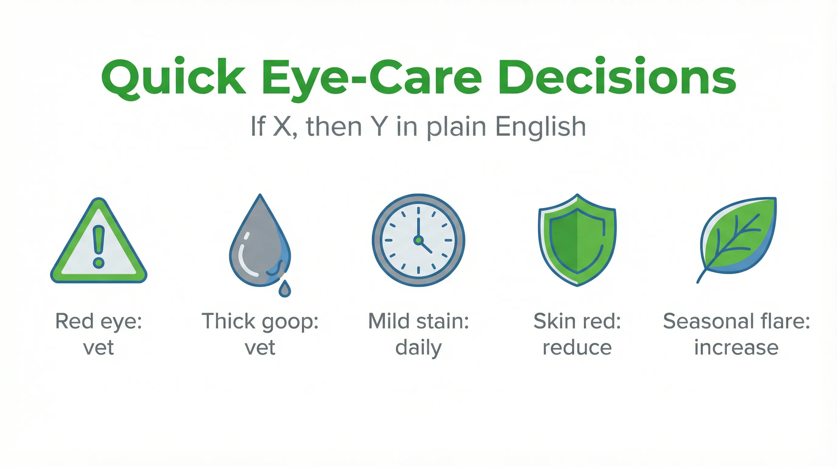 Quick Eye-Care Decisions