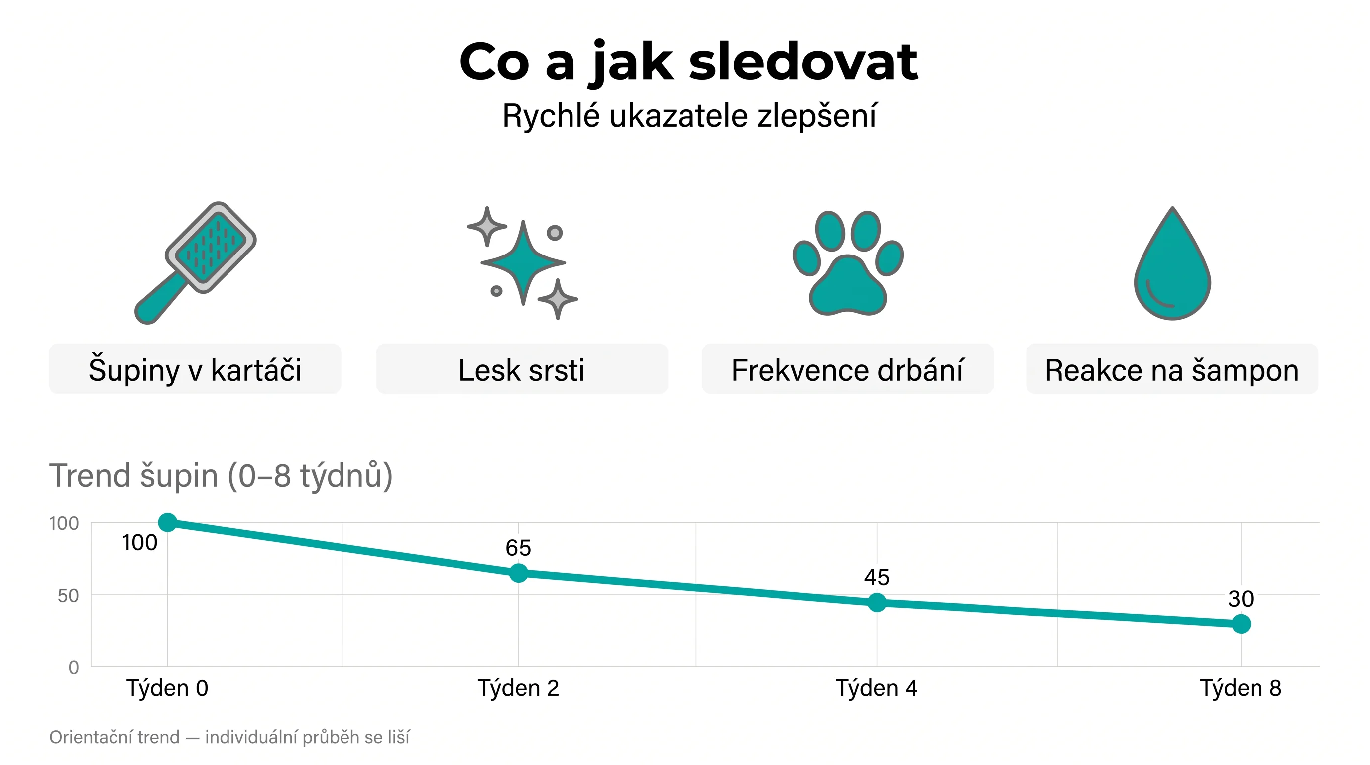 Co a jak sledovat