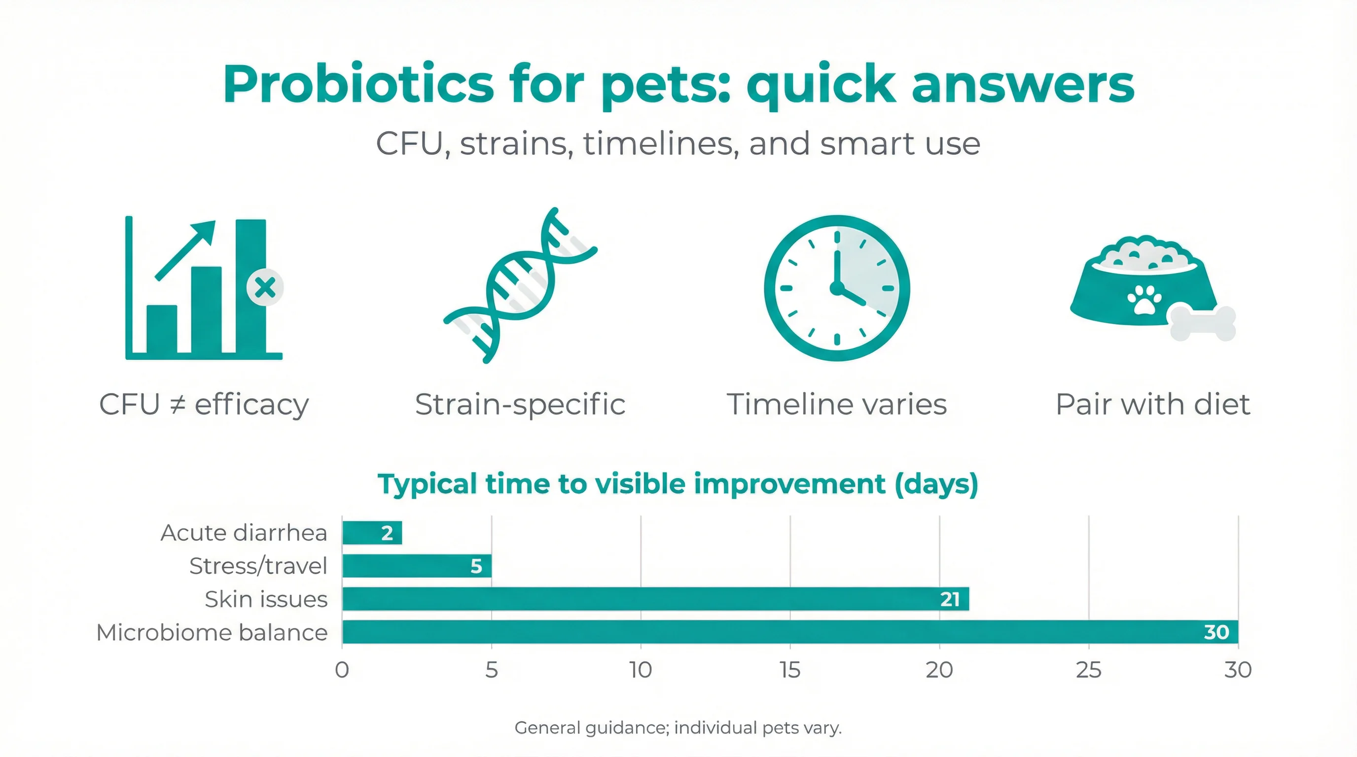 Probiotics for pets: quick answers