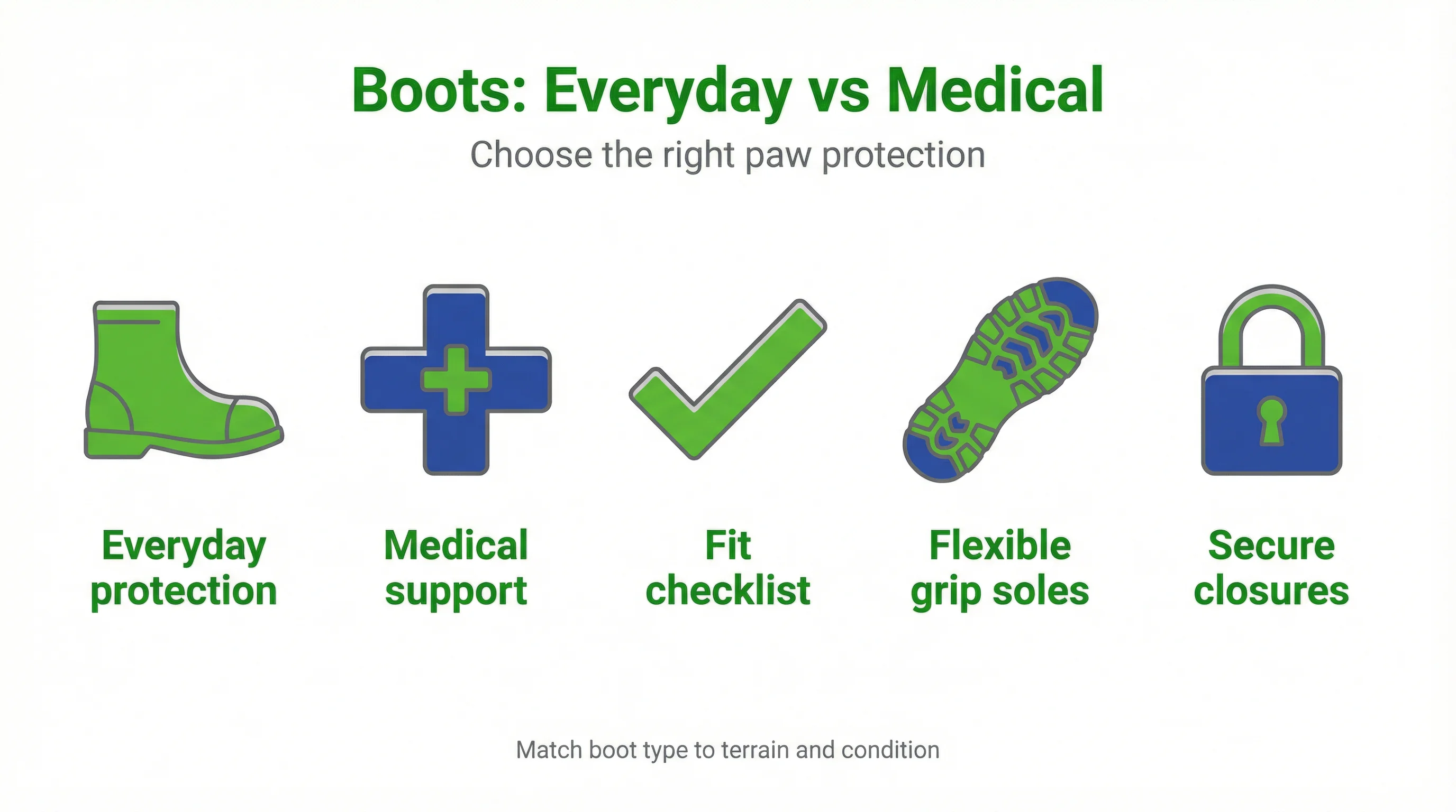 Boots: Everyday vs Medical