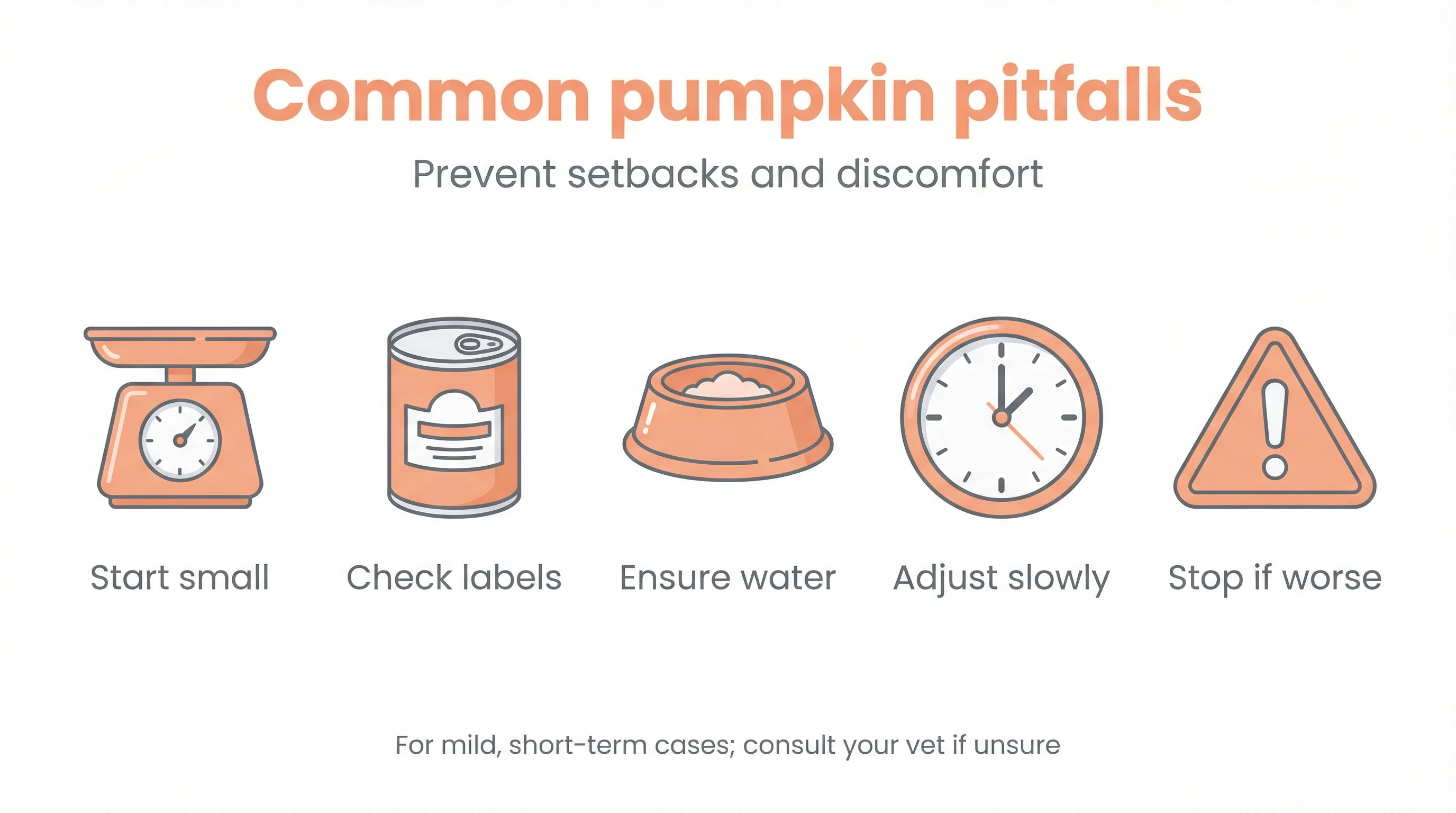 Common pumpkin pitfalls