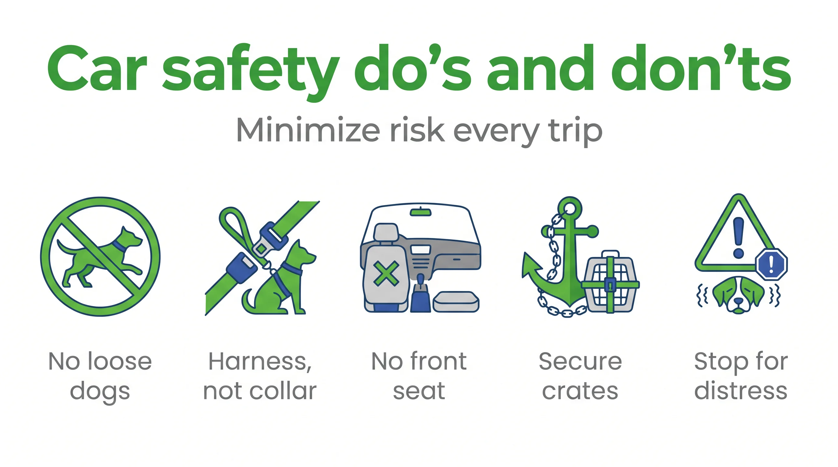 Car safety do's and don'ts