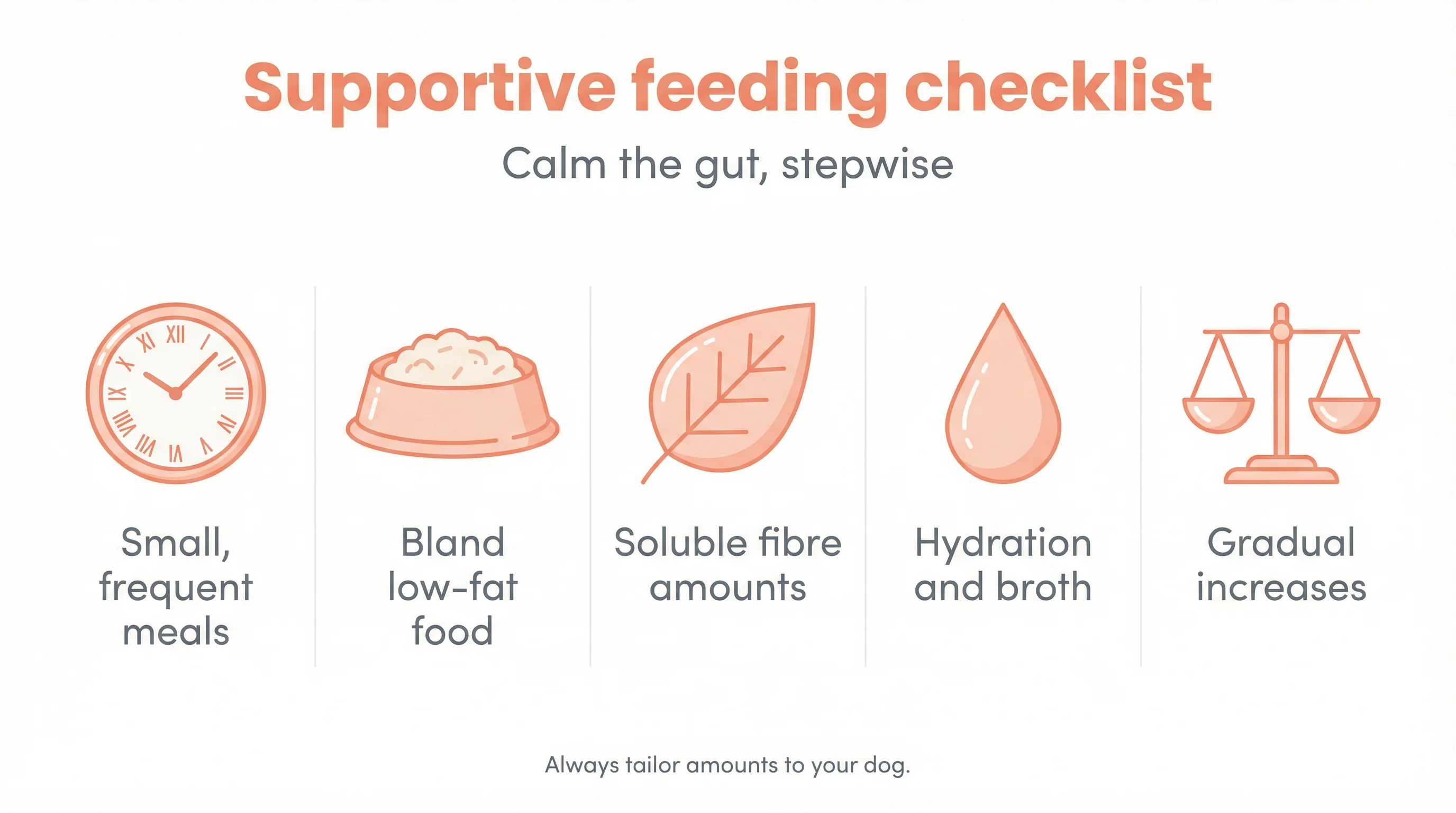 Supportive feeding checklist