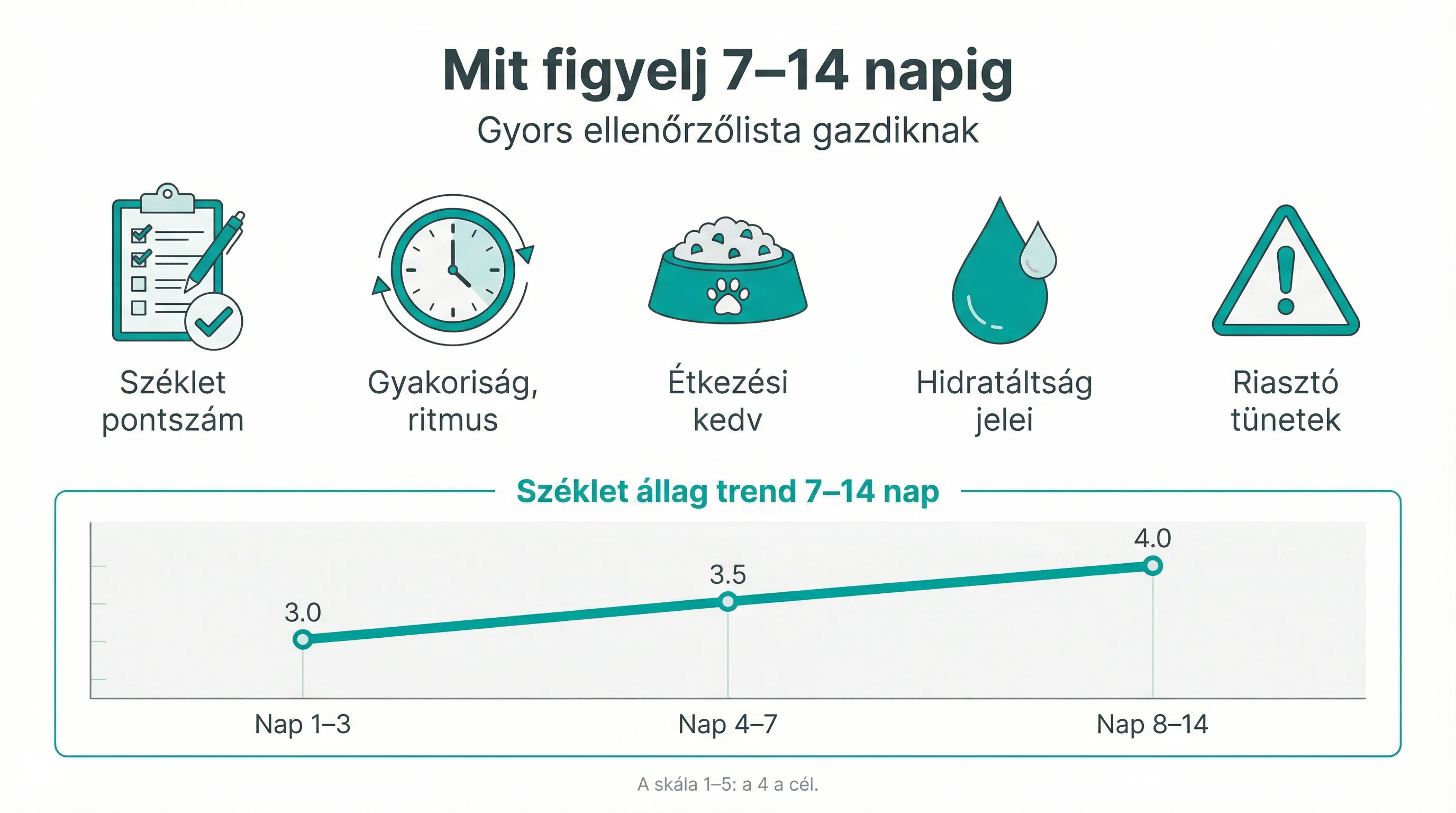Mit figyelj 7–14 napig
