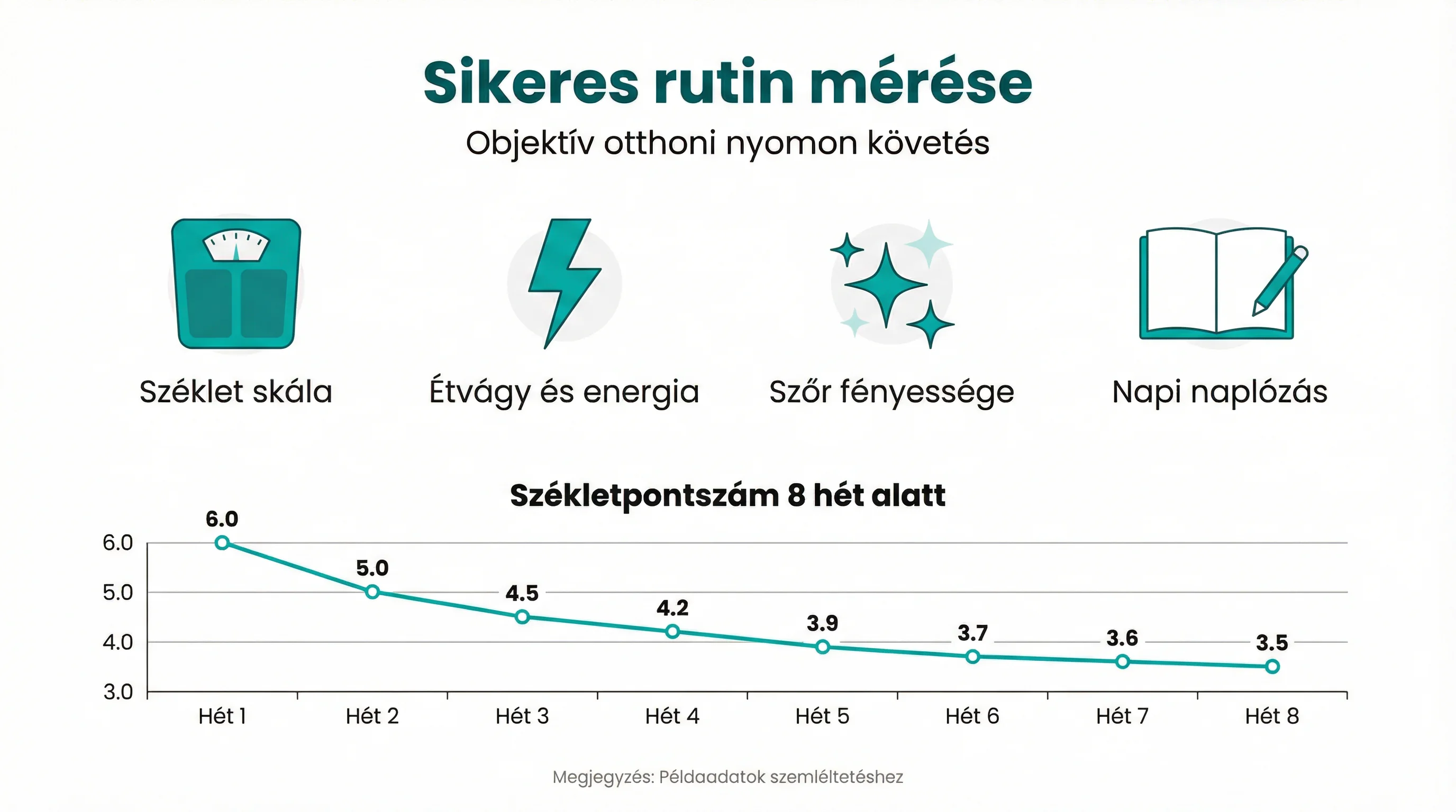 Sikeres rutin mérése